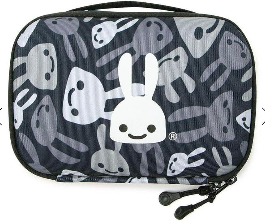 CUNEなにかの保護ケースBLACKポーチウサギ かわいいっぽいショルダー CUNEなにかの保護ケースBLACKポーチウサギ かわいいっぽいショルダー